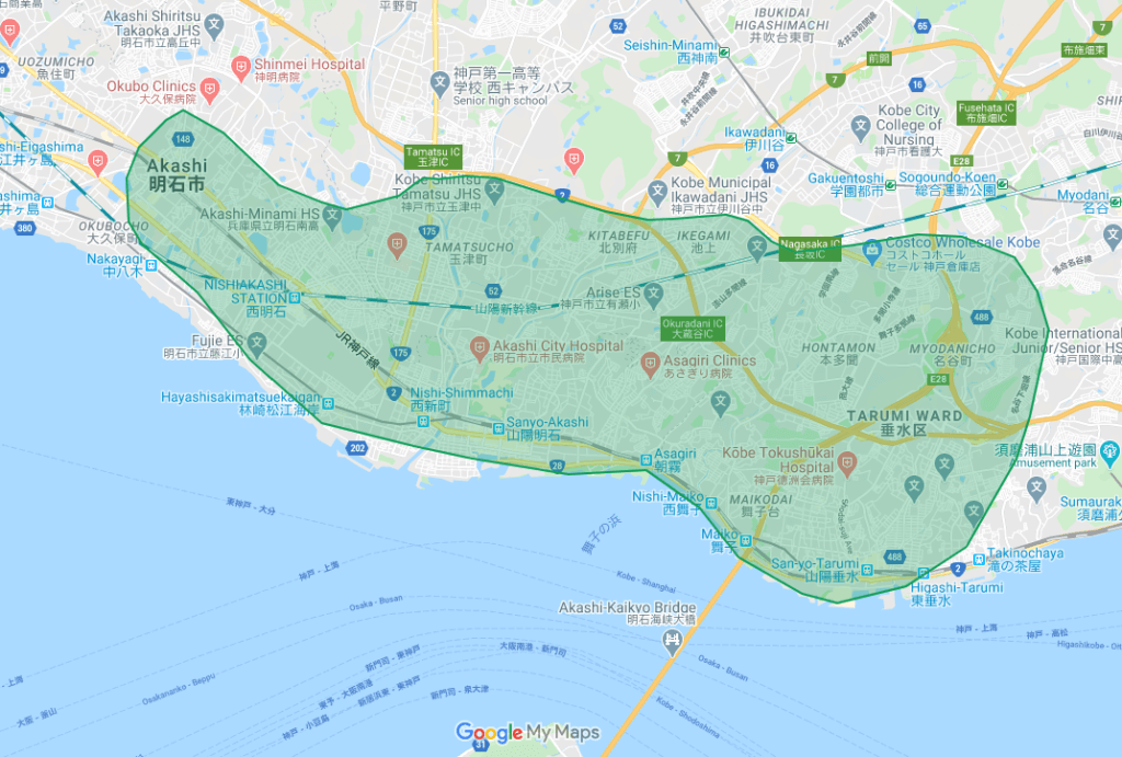 兵庫県神戸市のウーバーイーツ配達エリア・登録方法・稼げる時給など総 